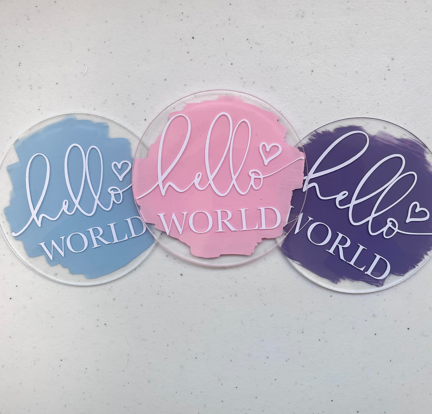 Personalised Milestone Discs