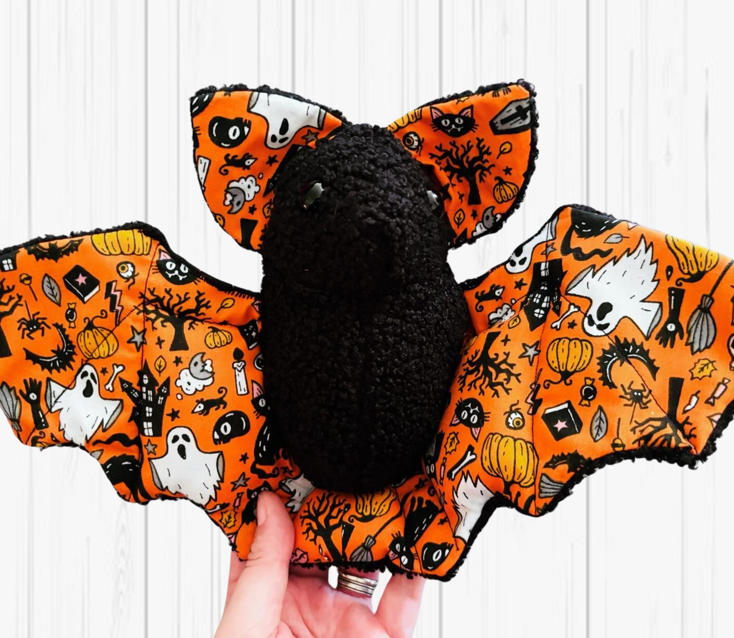 Handmade Personalised Bat Plushie