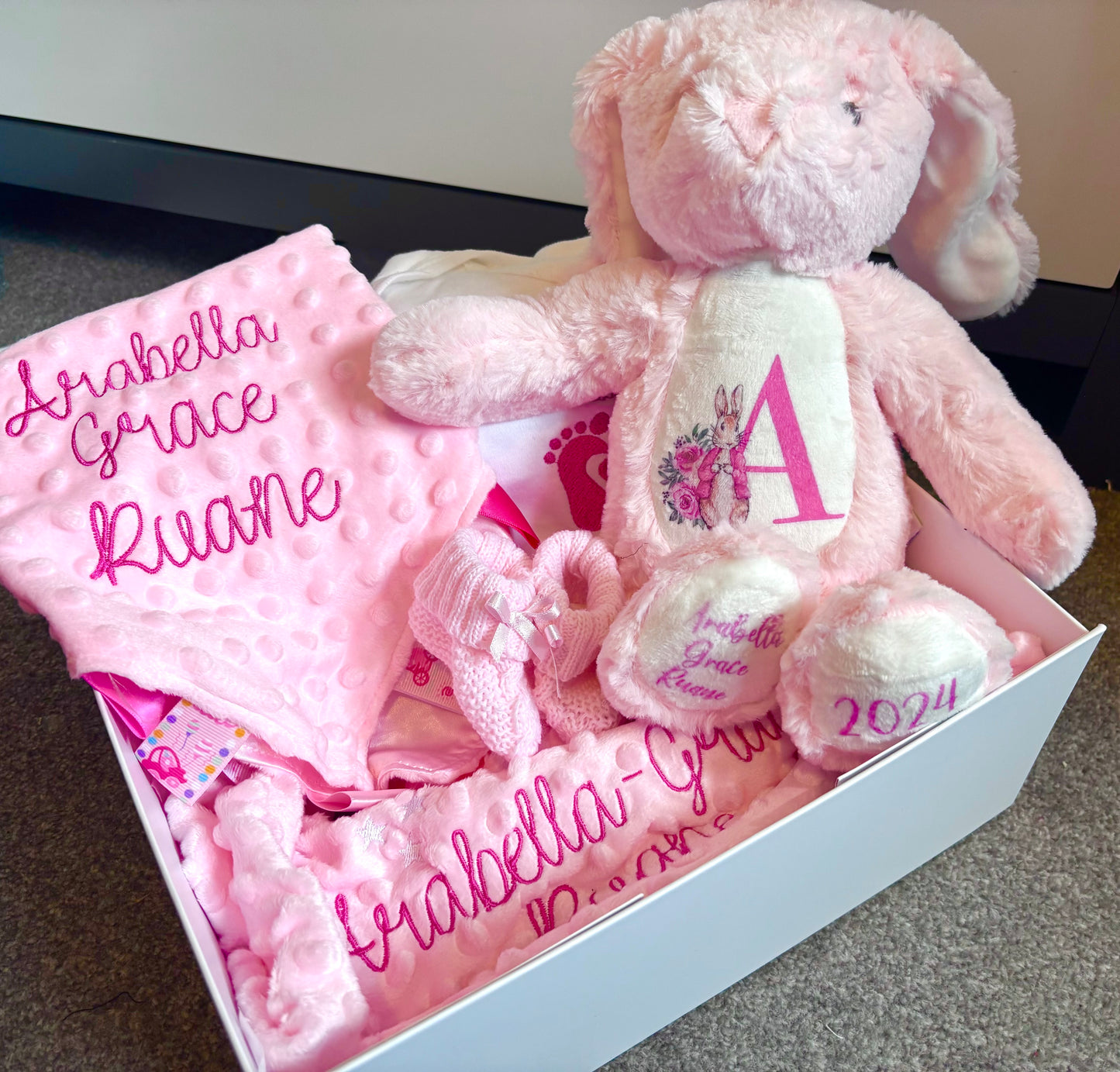 Baby Personalised Gift Set