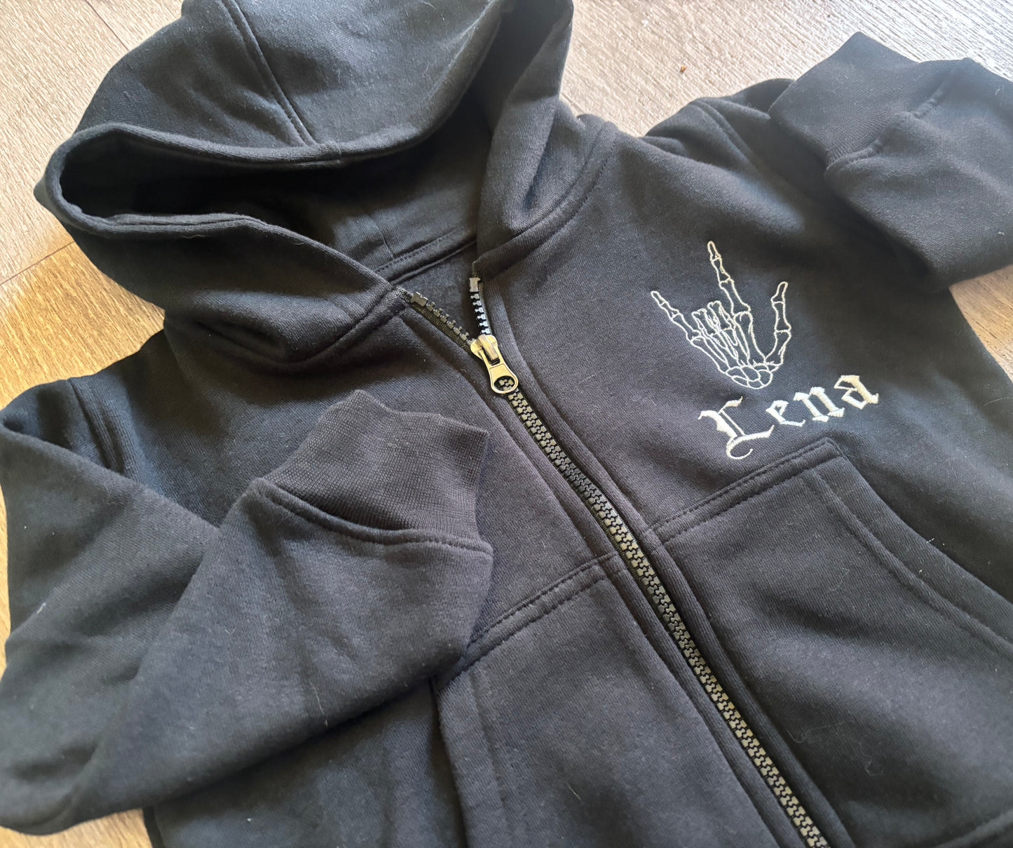 Baby/Kids Gothic Zip Hoodie