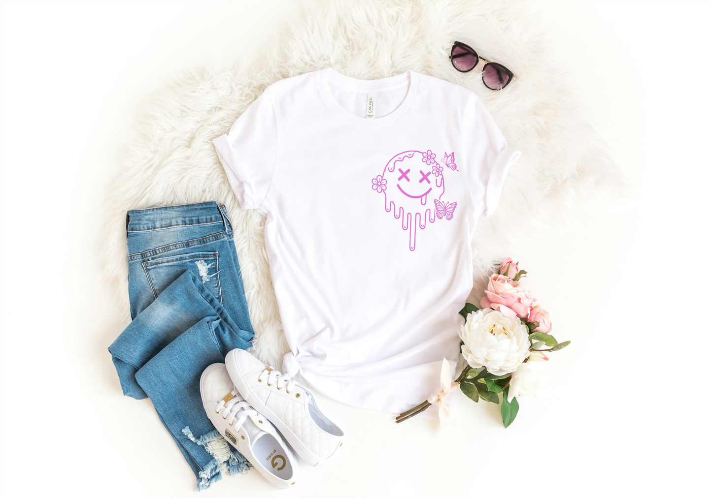 Mom Life Printed Tshirt