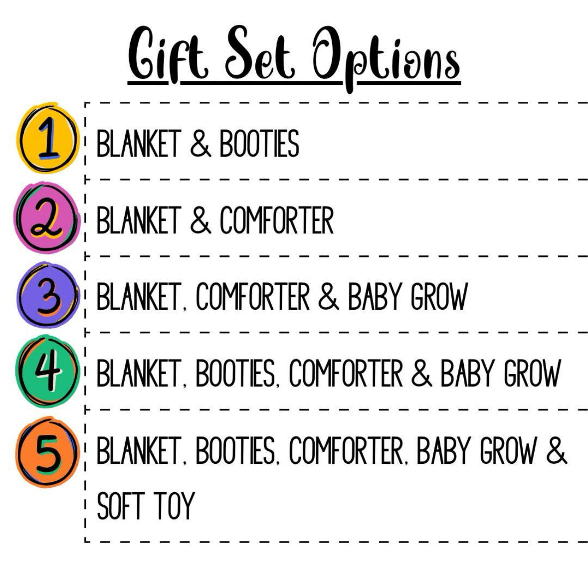 Baby Personalised Gift Set