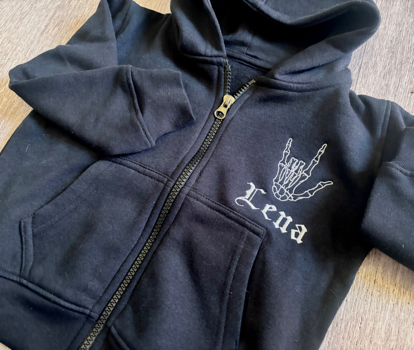 Baby/Kids Gothic Zip Hoodie