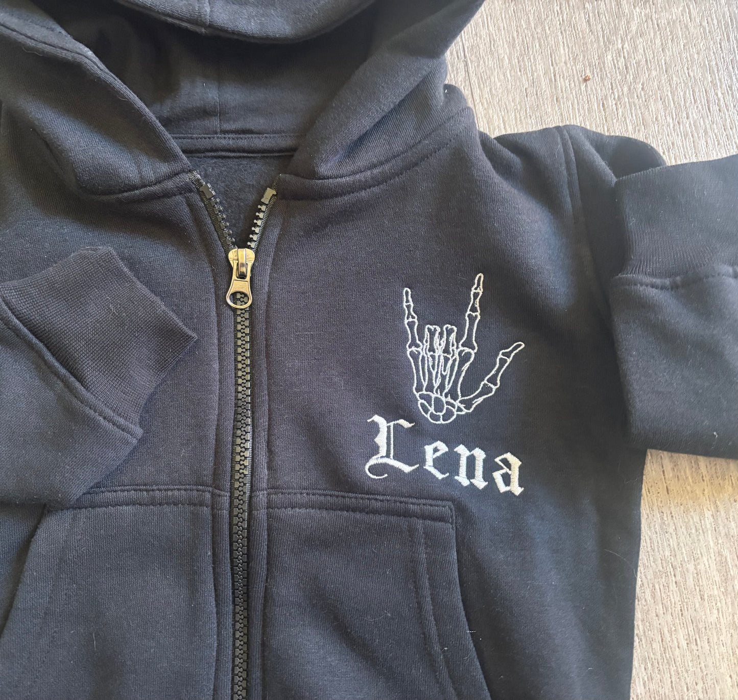 Baby/Kids Gothic Zip Hoodie