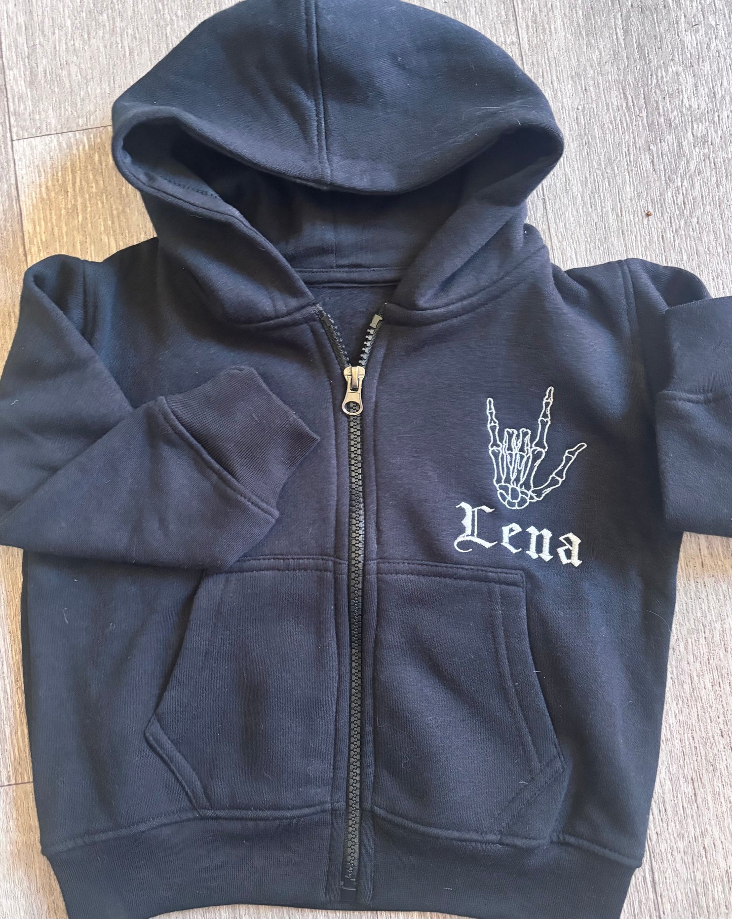 Baby/Kids Gothic Zip Hoodie