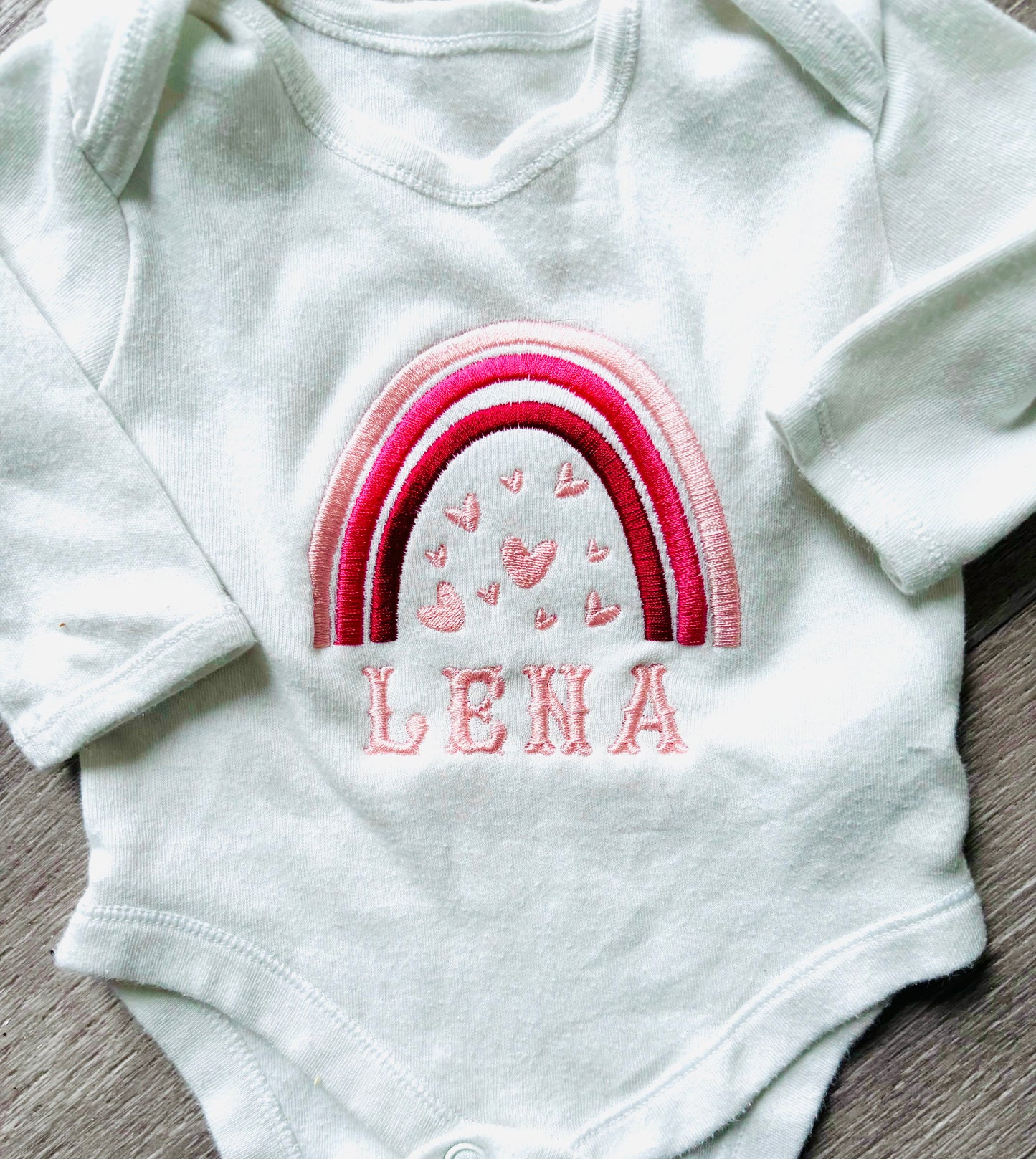Personalised baby clothes 