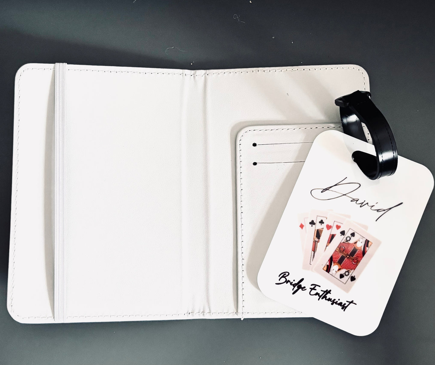 Personalised Passport Holder & Luggage Tag