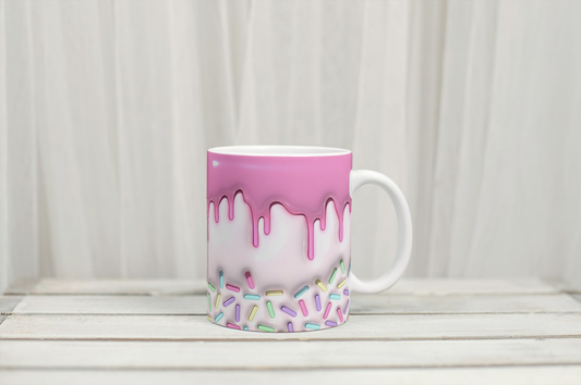 3D Drip Icing Mug