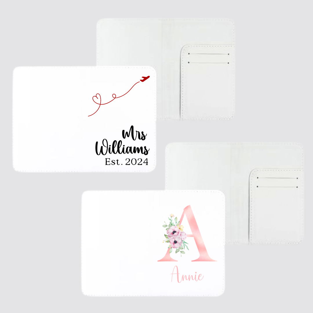 Personalised Passport Holder & Luggage Tag