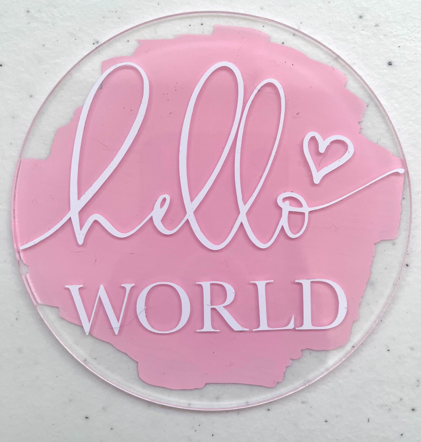 Personalised Milestone Discs