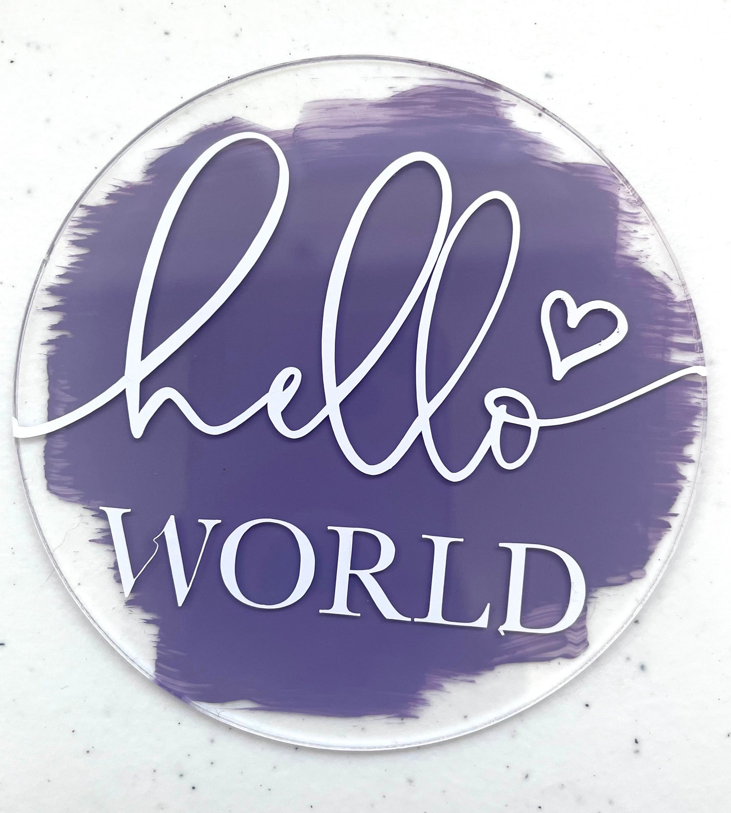 Personalised Milestone Discs